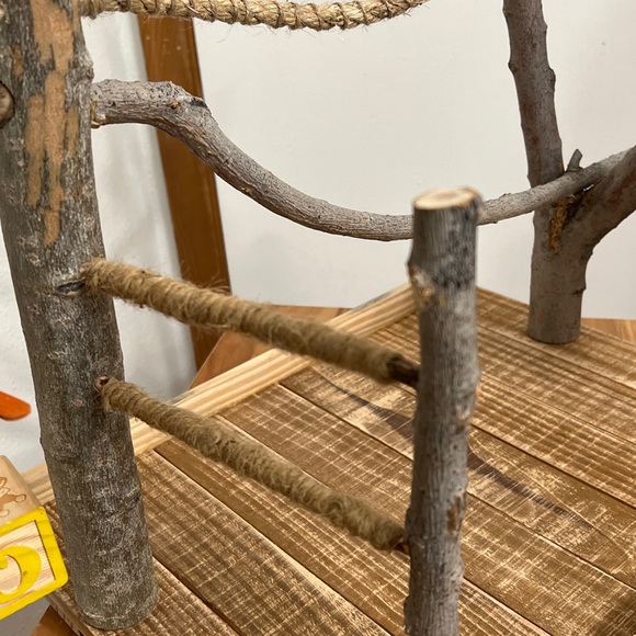 Bird/Parrot play gym, handcrafted by me - Picture 6 of 8